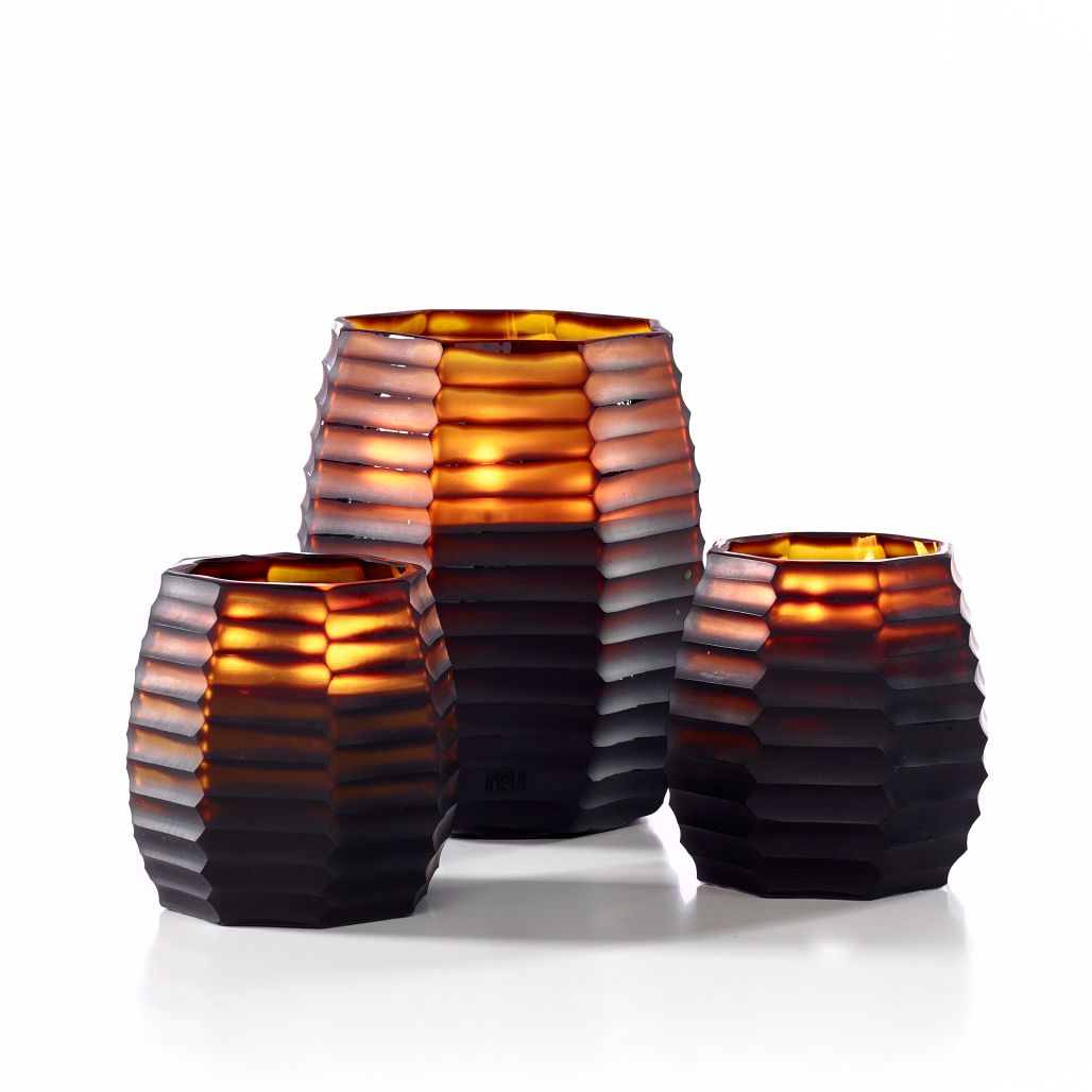 Cubo Amber Kaars